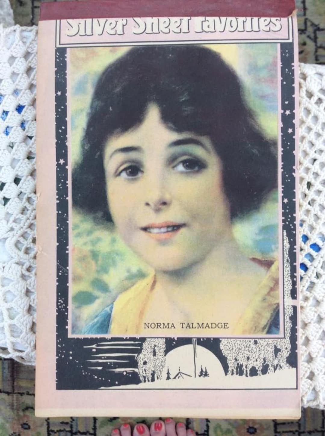 Vintage 1920s Note Paper Tablet Deadstock/never Used the Cover Features ...