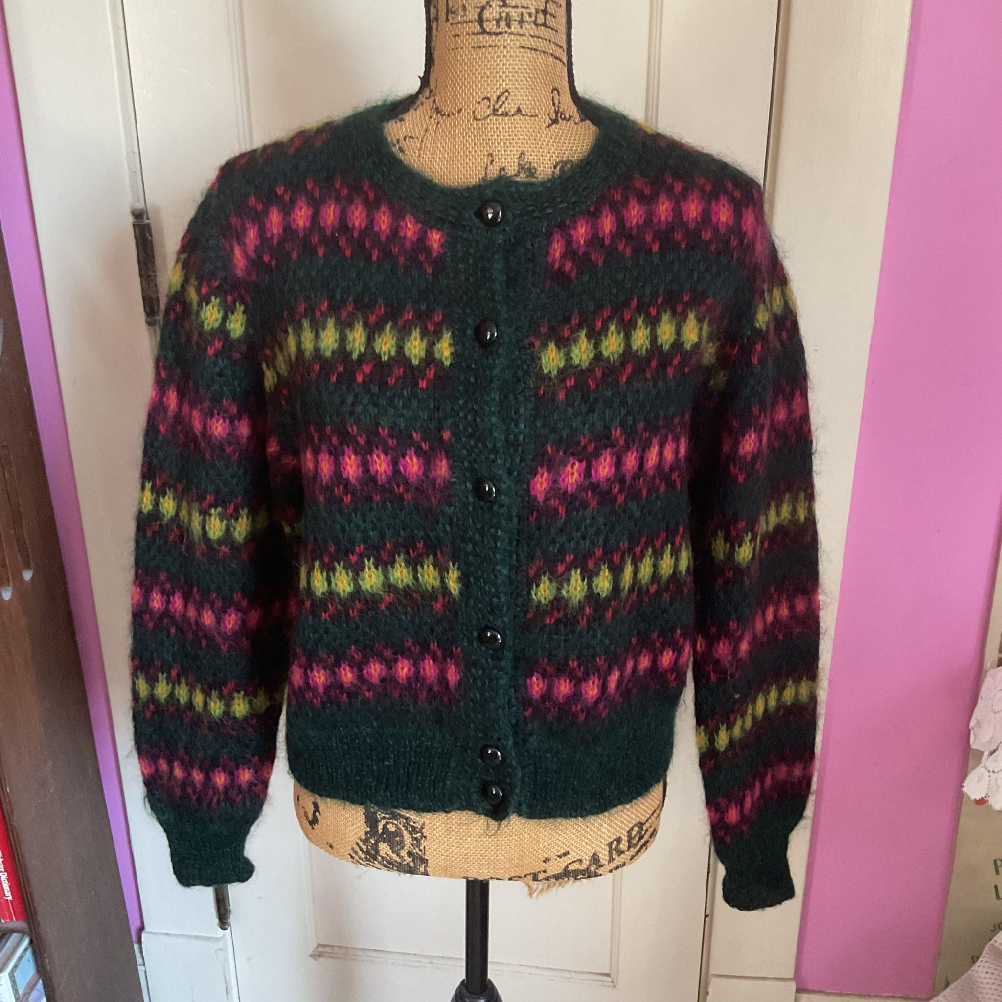 Vintage 1990's Cardigan Sweater *united Colors of Benetton* Sold