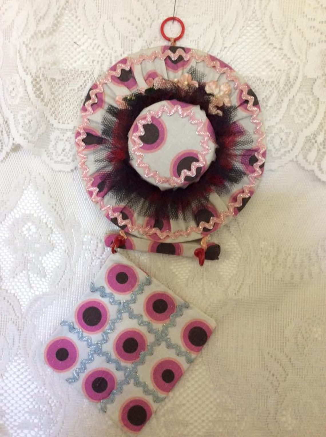 Vintage 1930s 1940s Display Novelty Hat Wall Hanging Hot Pad Etsy