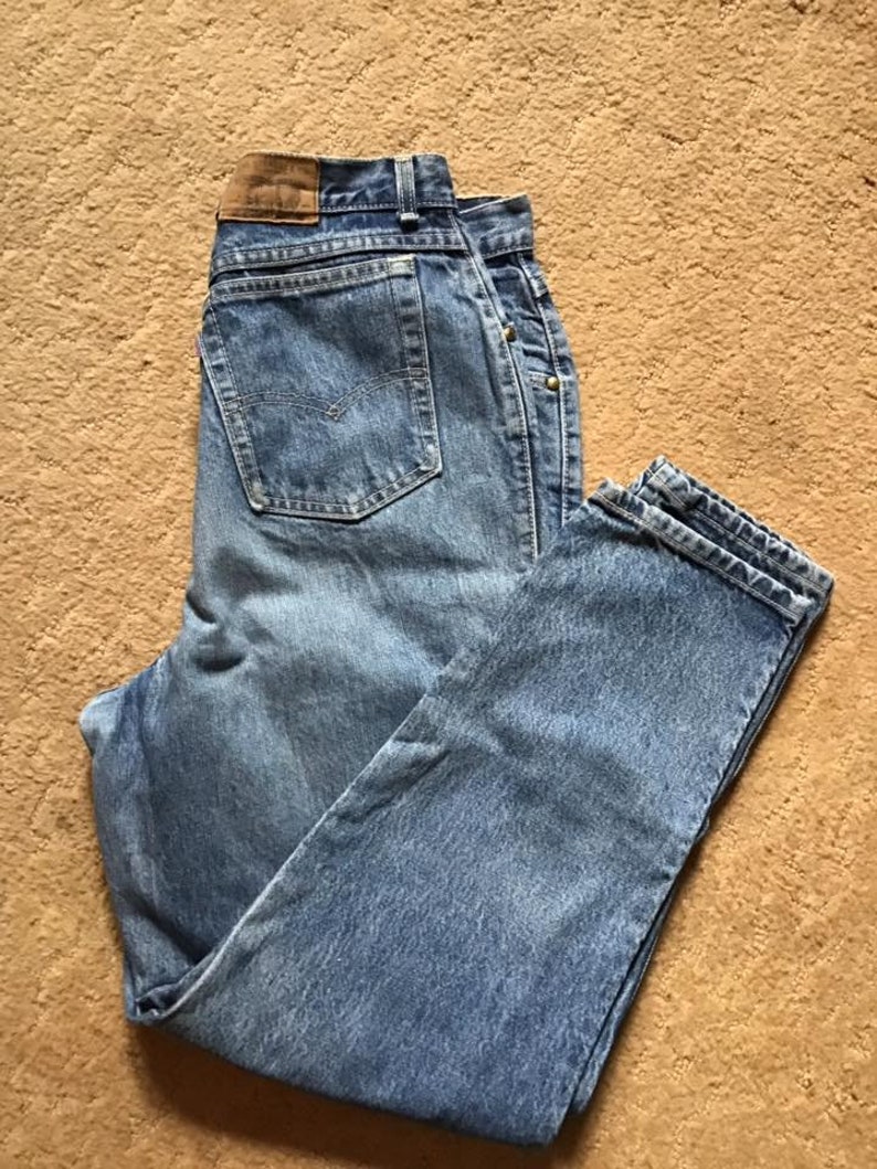 Vintage 1970's 1980's Jeans Levi's MOM Denim Jeans - Etsy