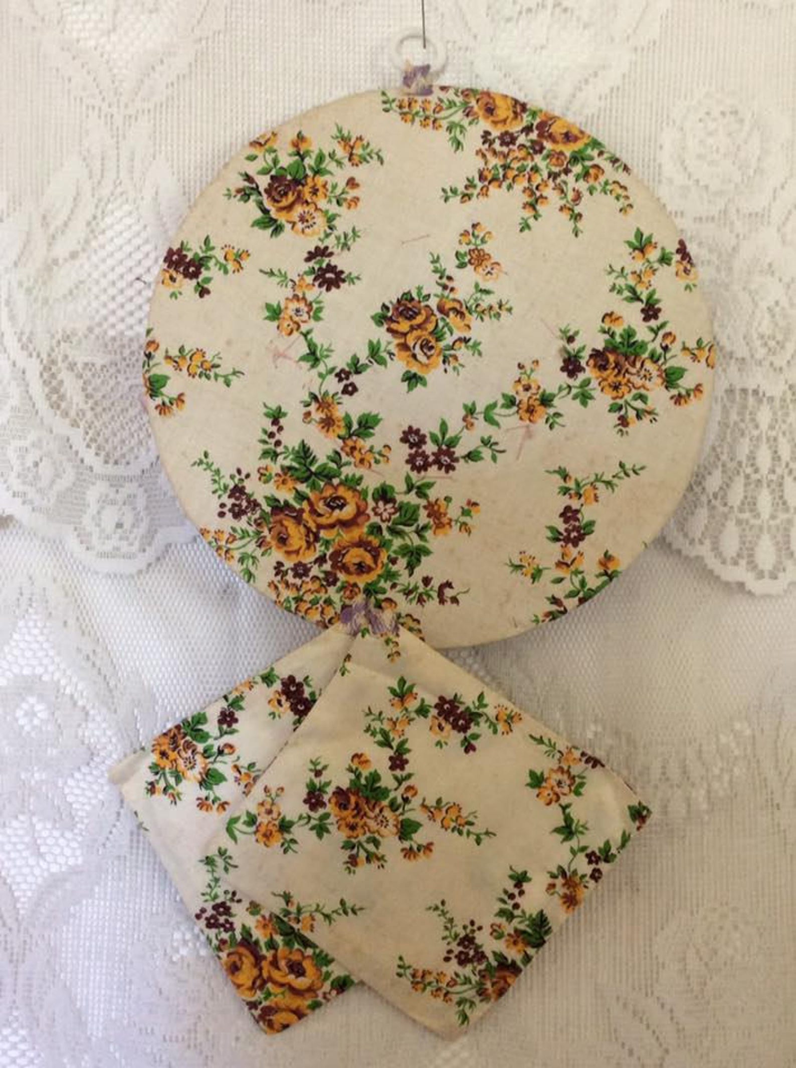 Vintage 1930s 1940s Display Novelty Hat Wall Hanging Hot Pad Etsy
