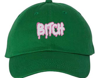 Embroidered Bitch Baseball Hat, Cool Bitch Cap, Adult Humor Hats, Inappropriate language hats, Women Empowerment Cap, Iconic Gift for her