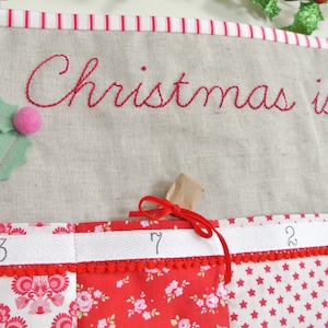 Pattern Quilted Advent Calendar With 24 Pockets PDF Pattern - Etsy Canada