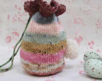 Knitting Pattern ~ Little Rabbit's Bag