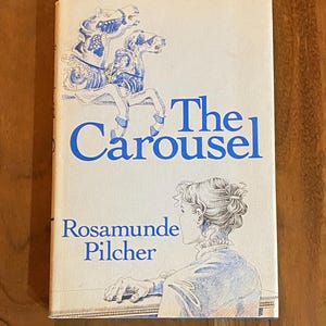The Carousel ©1982 vintage hardcover fiction | First Edition | nostalgia decor bookshelf by color | classic literature | Mother&#39;s Day gifts