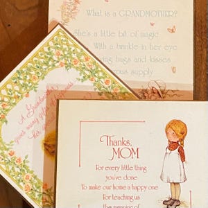 Vintage Holly Hobbie 6x8&quot; wooden wall hangings, choose from... baby shower kitschy nostalgia nursery gifts | gallery wall, ready to hang art