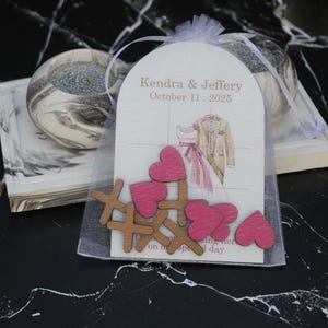 Personalised Table Wedding Games | Unique Wedding Favours | Ring Toss | Wedding Keepsake Gift | Wedding Ideas | Tic Tac Toe Game