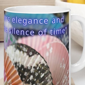Japanese Mug, Coffee Mug, Tea Mug, Emotional Mug, Japanese Fans Mug, Gift Mug, Unique Design Limited Edition Mug