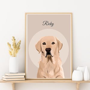 Ritratto personalizzato di un animale domestico, disegno di un animale domestico, dipinto di un animale domestico, ritratto di un cane, foto commemorativa di un cane, carta da parati per animali domestici, regalo per un animale domestico, ritratto disegnato a mano di un animale domestico