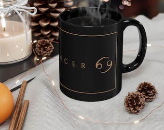 Krebs Sternzeichen Tasse: Elegantes Astrologie Geschenk für Horoskop Liebhaber