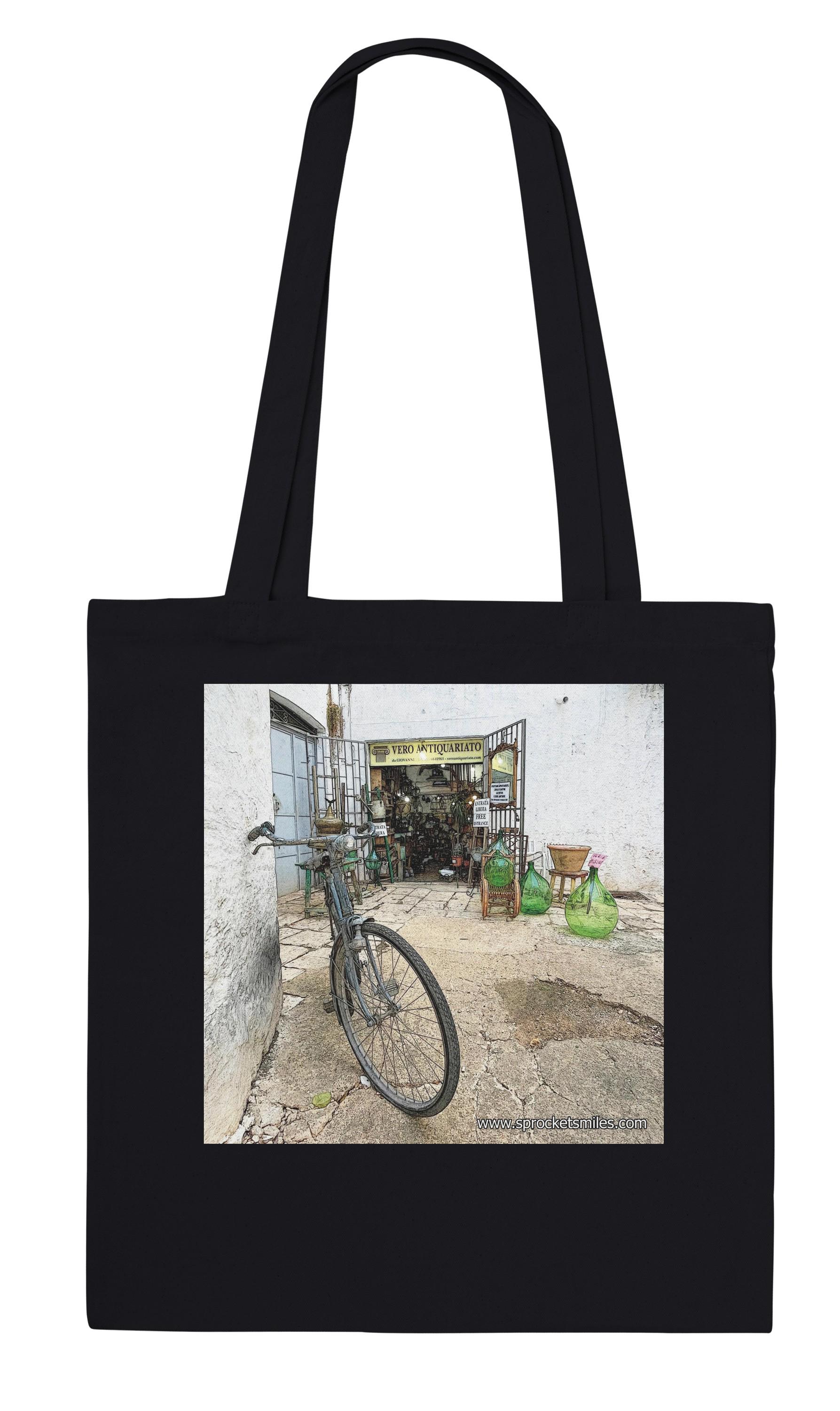 Bicycle Tote Bag – Eco-friendly 100% Cotton, Unique Bike Designs