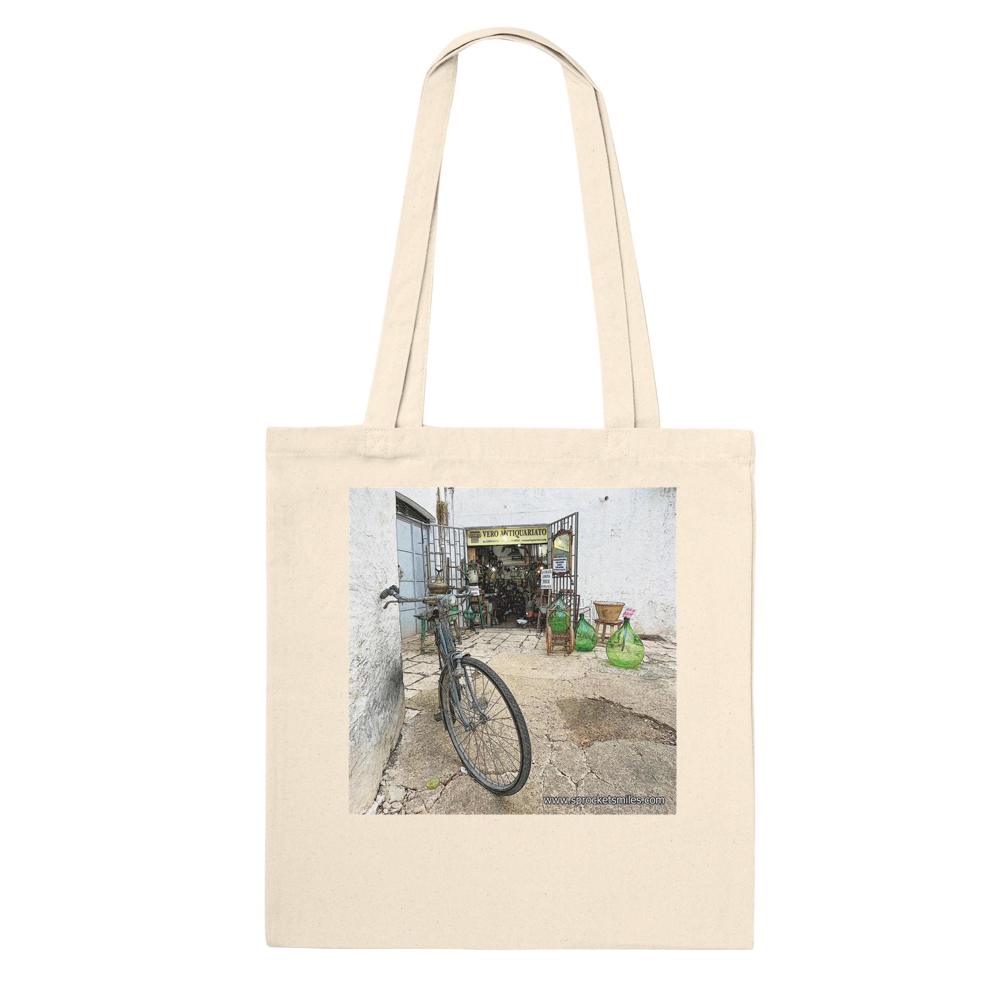 Bicycle Tote Bag – Eco-friendly 100% Cotton, Unique Bike Designs