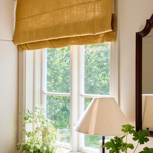 Kitchen Roman Shades, Living room roller blinds, Kids room roman curtains custom size