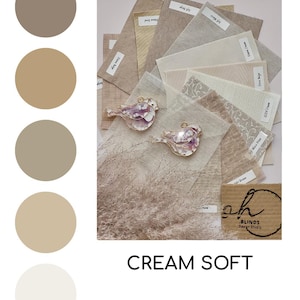 Beige Cream Fabric Roman Shades Samples, Neutral color Swatches of Fabric for Roman Blinds Curtains, Custom Roman Shades for Kitchen