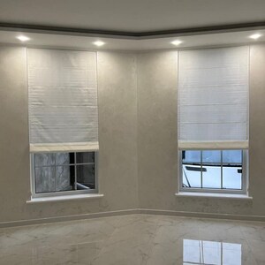 Fabric Window Shades | Stylish Roman Blinds | Made-to-order Roman Shades | Window Treatments | Window Drapes
