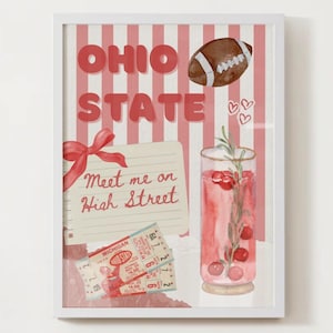 Póster del estado de Ohio