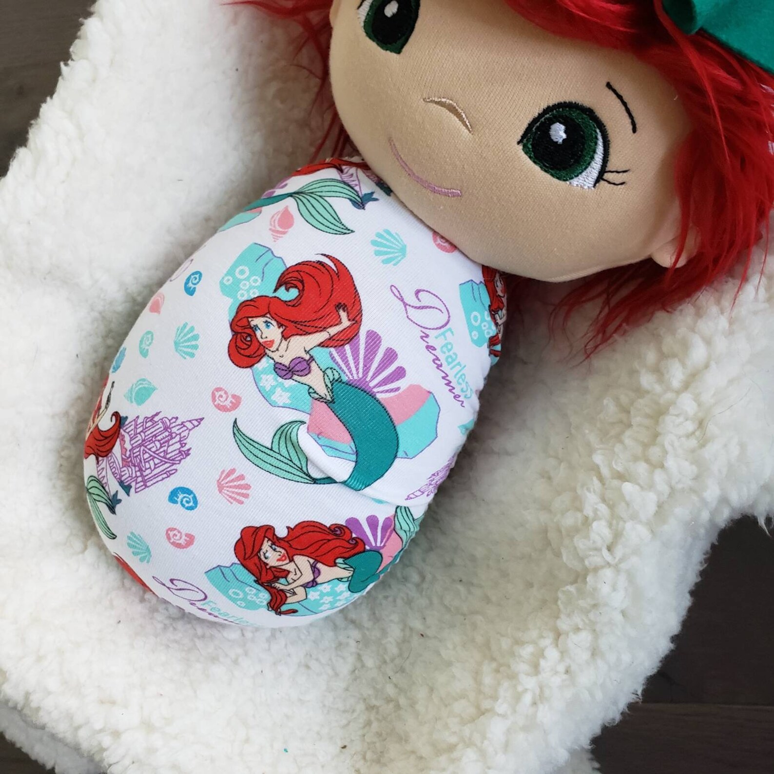 Handmade Swaddle Doll Plush Swaddle Doll Baby Doll Swaddle Etsy