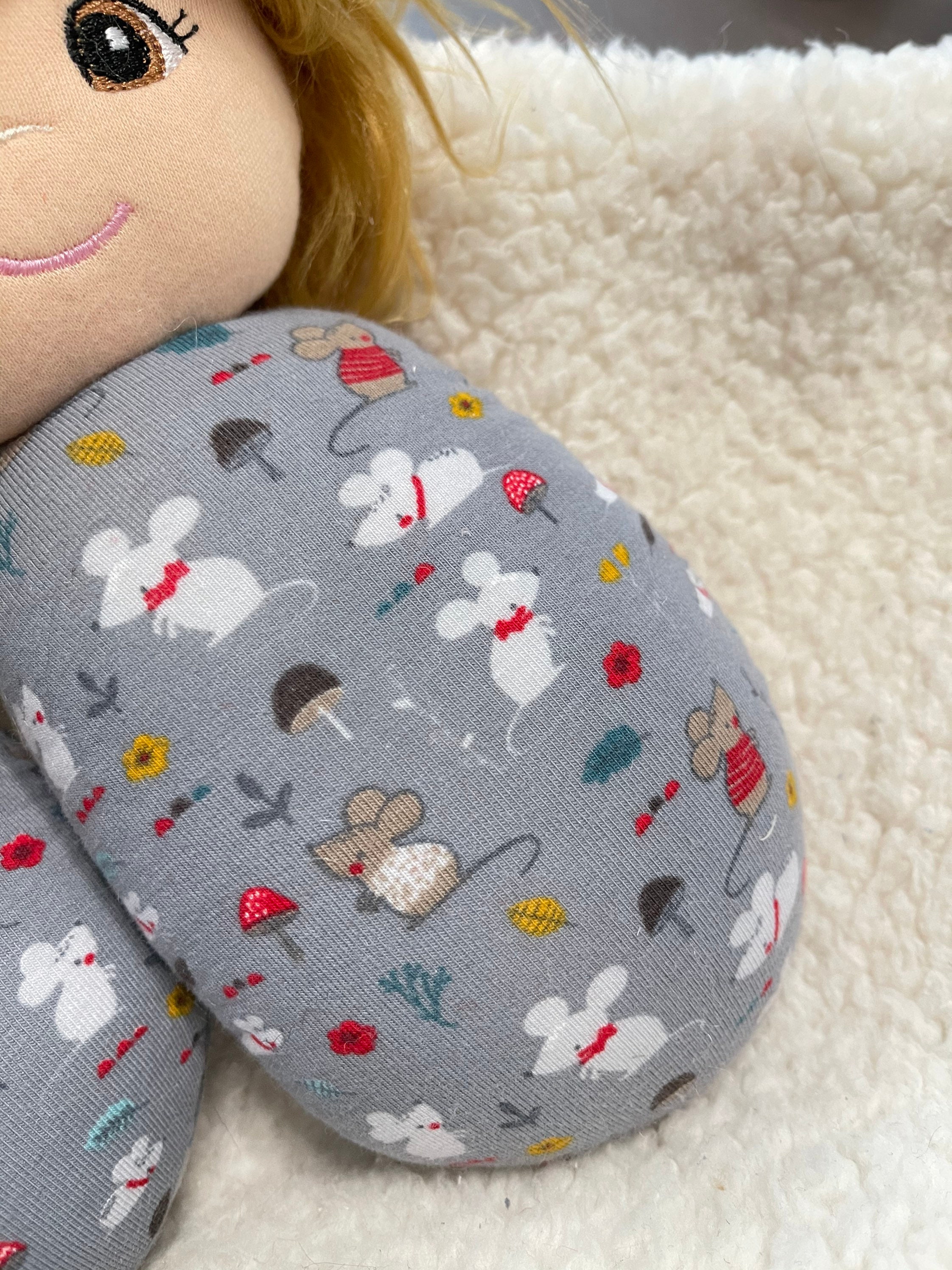 Handmade swaddle doll plush swaddle doll baby doll swaddle Etsy