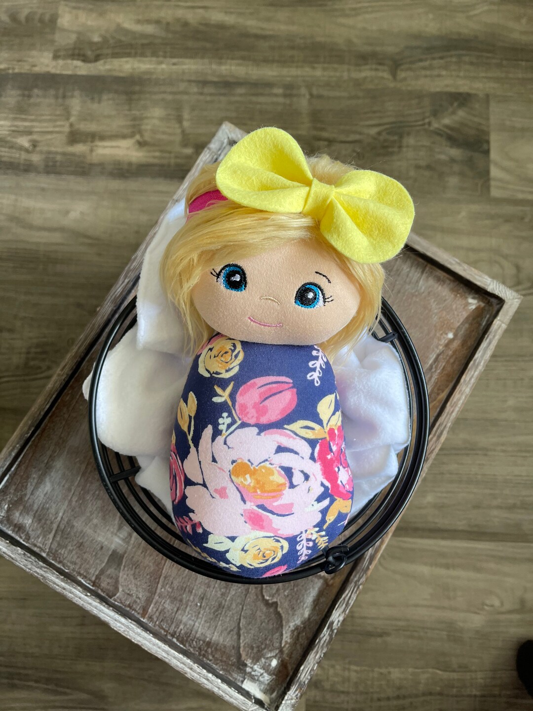 Handmade Swaddle Doll Plush Swaddle Doll Baby Doll Swaddle Etsy