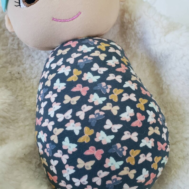 Handmade Waldorf Inspired Cloth Doll Plush Doll Swaddle Etsy