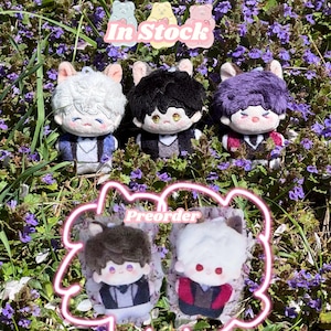 Mini porte-clés Love and Deepspace 5 cm pour poupée en peluche Chibi avec carte photo gratuite [En stock] Xavier, Zayne, Rafayel [Pré-commande] Sylus, Caleb