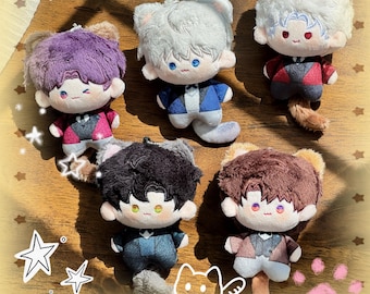 Llavero de peluche chibi LADS Kitten de 8 cm con obsequio [En stock] Xavier, Zayne, Rafayel, Sylus, Caleb / Love and Deepspace