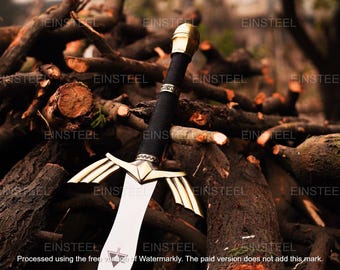 Hand Forged Zelda Master Sword Replica | Stainless Steel, with Scabbard