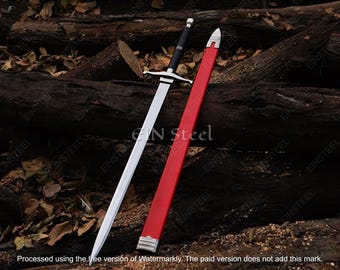 Handmade Dragon Ball Z Trunks Sword Replica | Stainless Steel Anime Sword