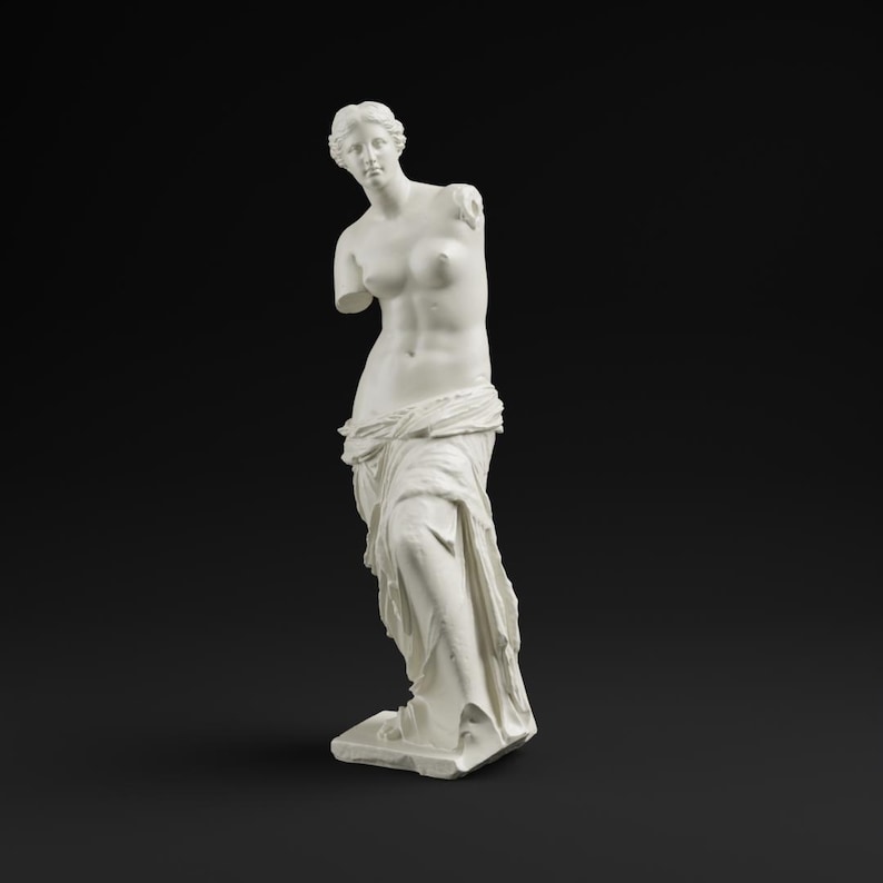 Aphrodite Statue | Venus Statue | Aphrodite Altar | Greek Goddess Figure | Aphrodite Bust, Greek Mythology, Aphrodite Sculpture, Home Decor Beige