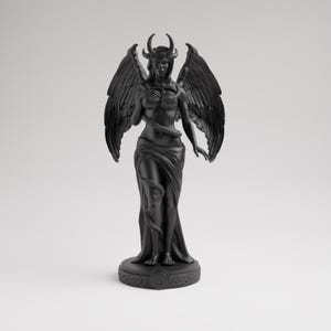 Lilith Statue | Lilith Altar | Lilith Goddess Statue | Lilith Figure | Home Mini Altar, Witch Tarot Altar Charm, Witch Decor, Pocket Altar