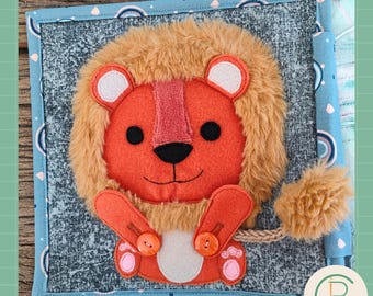 DIY Activiteiten boek pagina ‘De Leeuw’: patroon, pagina-indeling & stap-voor-stap handleiding (NL+EN)