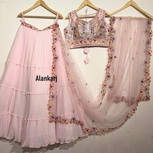 Pink lehenga choli for women