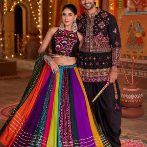 backless garba dress Navratri Garba Wear Lehenga Choli D.No. 1658