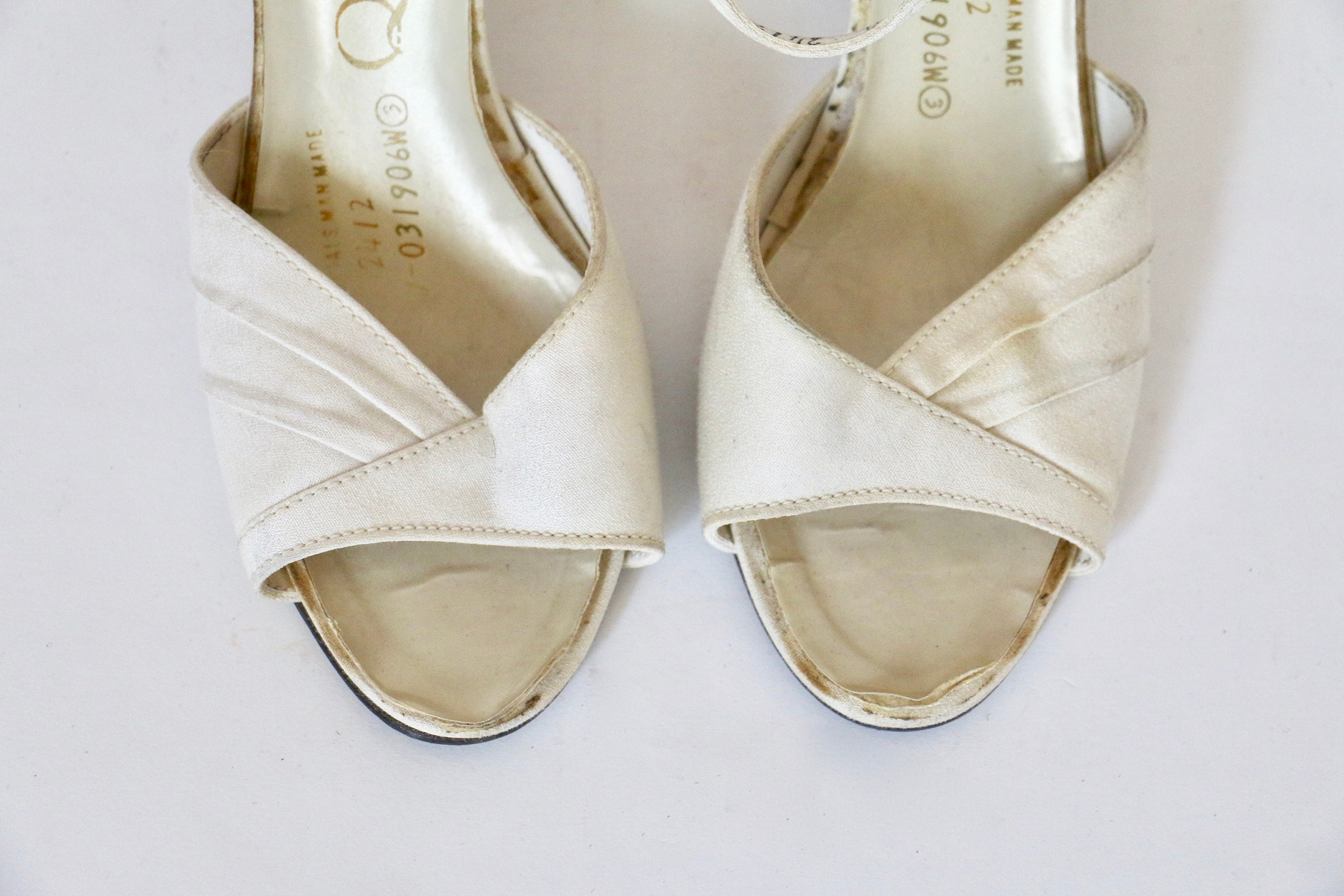 50s white shoes