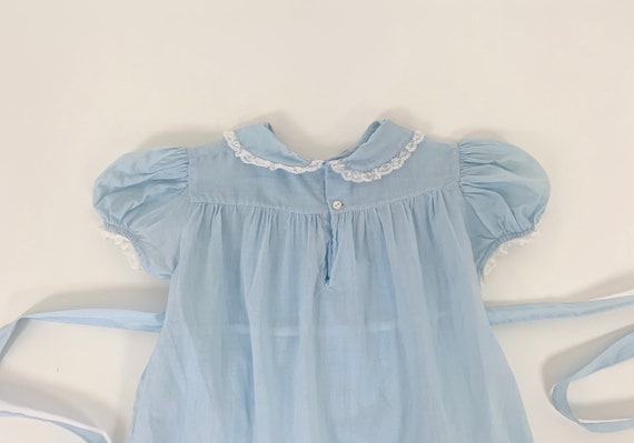 Vintage 1940s Dress Baby Girl 1950s Dress POLLY F… - image 8