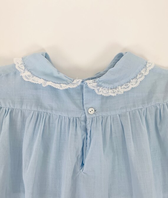 Vintage 1940s Dress Baby Girl 1950s Dress POLLY F… - image 10