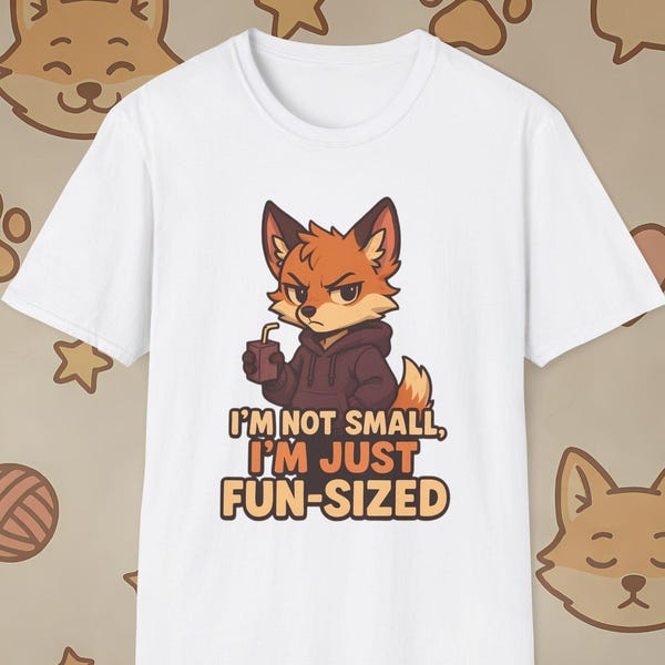 Pelziges Fuchs Shirt | Anthro Fuchs T-Shirt | Kurz | Fandom Outfit