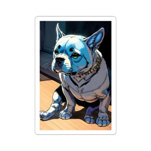 Adorable French Bulldog Kiss-Cut Stickers, Dog Lover Gifts, Pet Decor, Laptop Stickers, Unique Animal Art, Fun Personalization