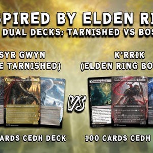 Elden Ring MTG Deck - Premium Dual Magic EDH | Cartes de compétition personnalisées