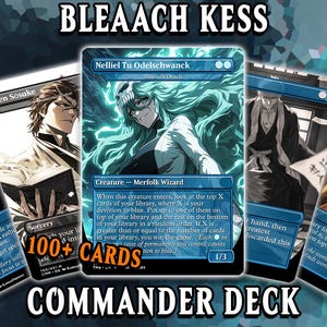 Mazzo MTG Bleach - Kess EDH | Kess contaminato di prima qualità | 100 carte competitive personalizzate