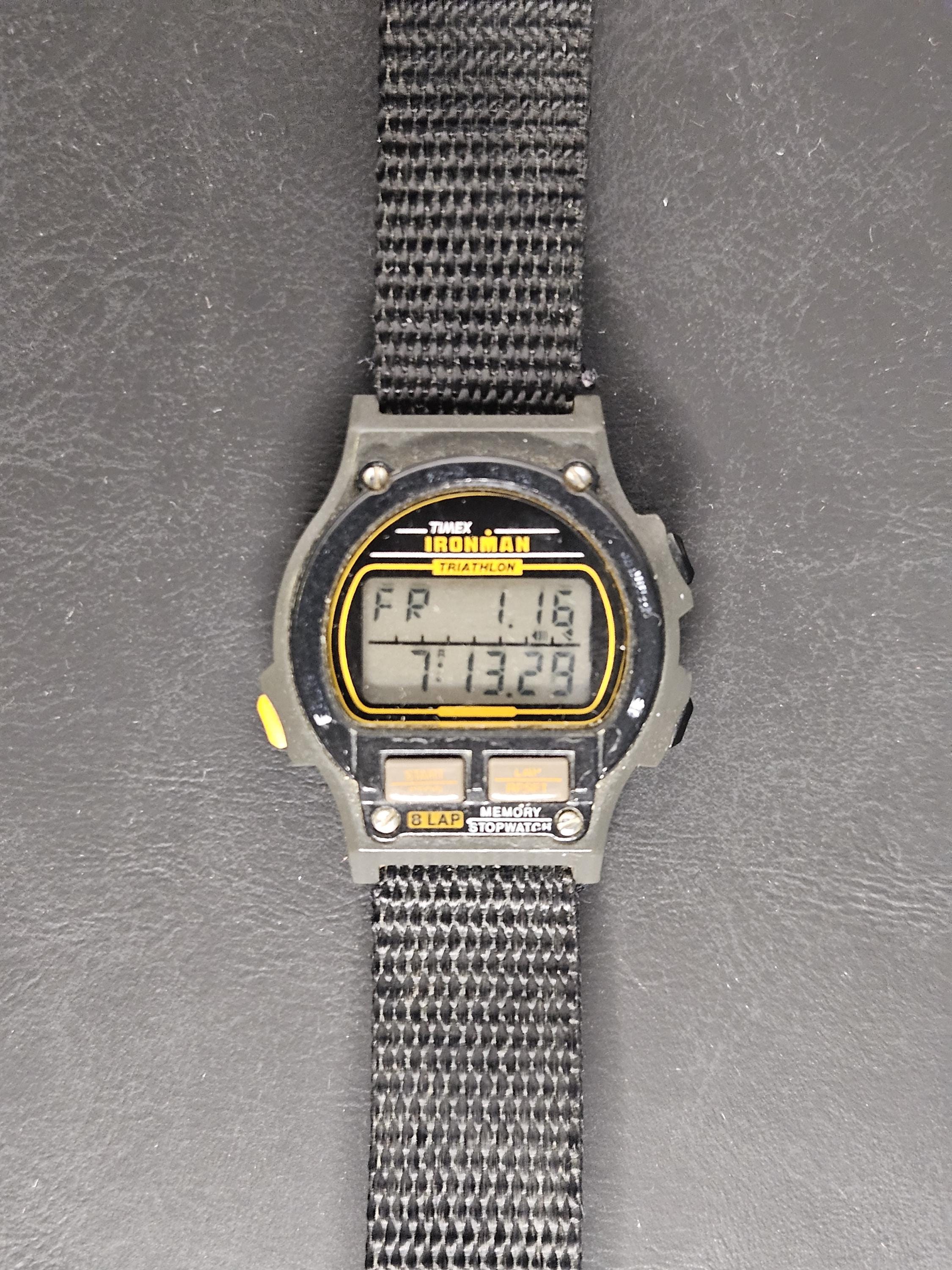 Timex Ironman Triathlon Digital Watch Model T5H941 Vintage  display picture 2