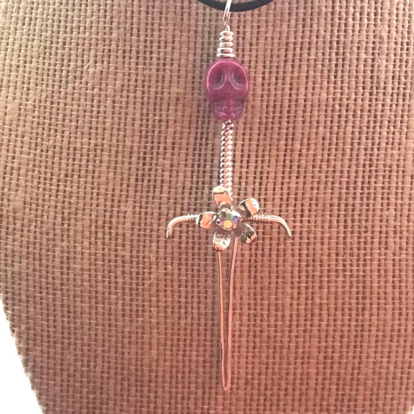 Wire Wrapped Swords Etsy