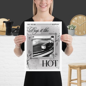 Poster con testo K-Pop - Hot