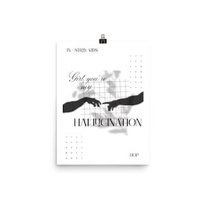 Poster con testo K-Pop - Allucinazione