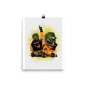 Lando Norris Poster