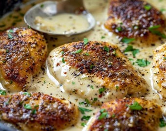 BEST RECIPE Creamy Garlic Parmesan Chicken Recipe | Chicken Parmesan Sandwich | Parmesan Crusted Chicken | Chicken Pasta Dinner | Best Pasta