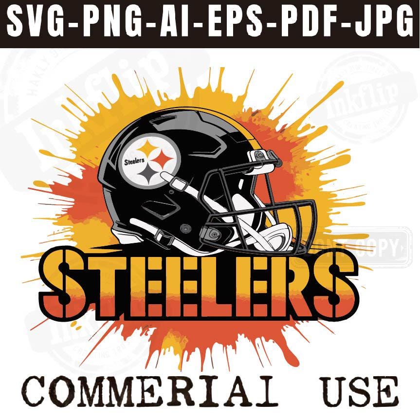 Pittsburgh Steelers Helmet Svg