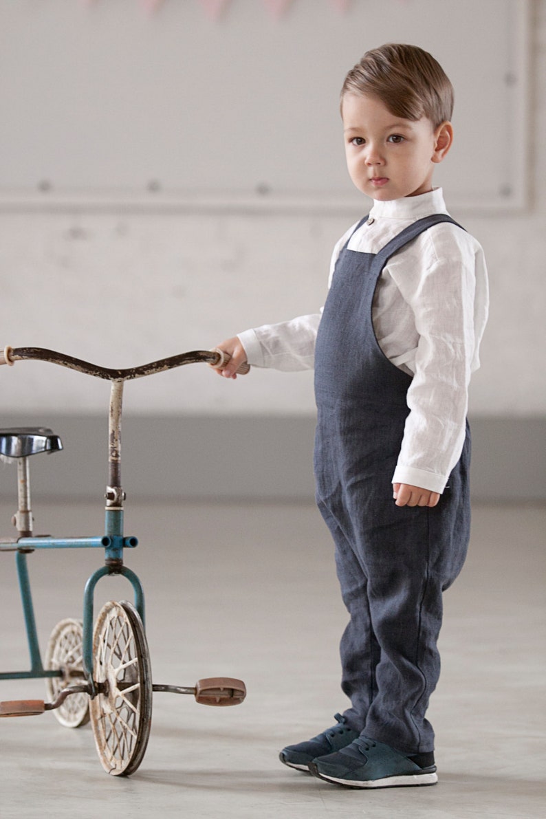 Harem Pants With Suspender Boy Romper Unisex Kids Harem Etsy UK