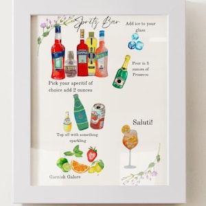 Spritz Bar Schild