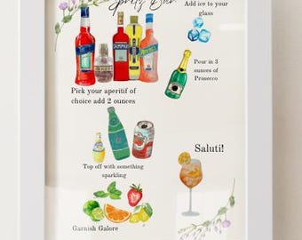 Spritz Bar Sign